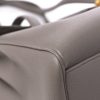 Celine Grained Calfskin Medium Soft 16 Bag Pebble 7 of 10