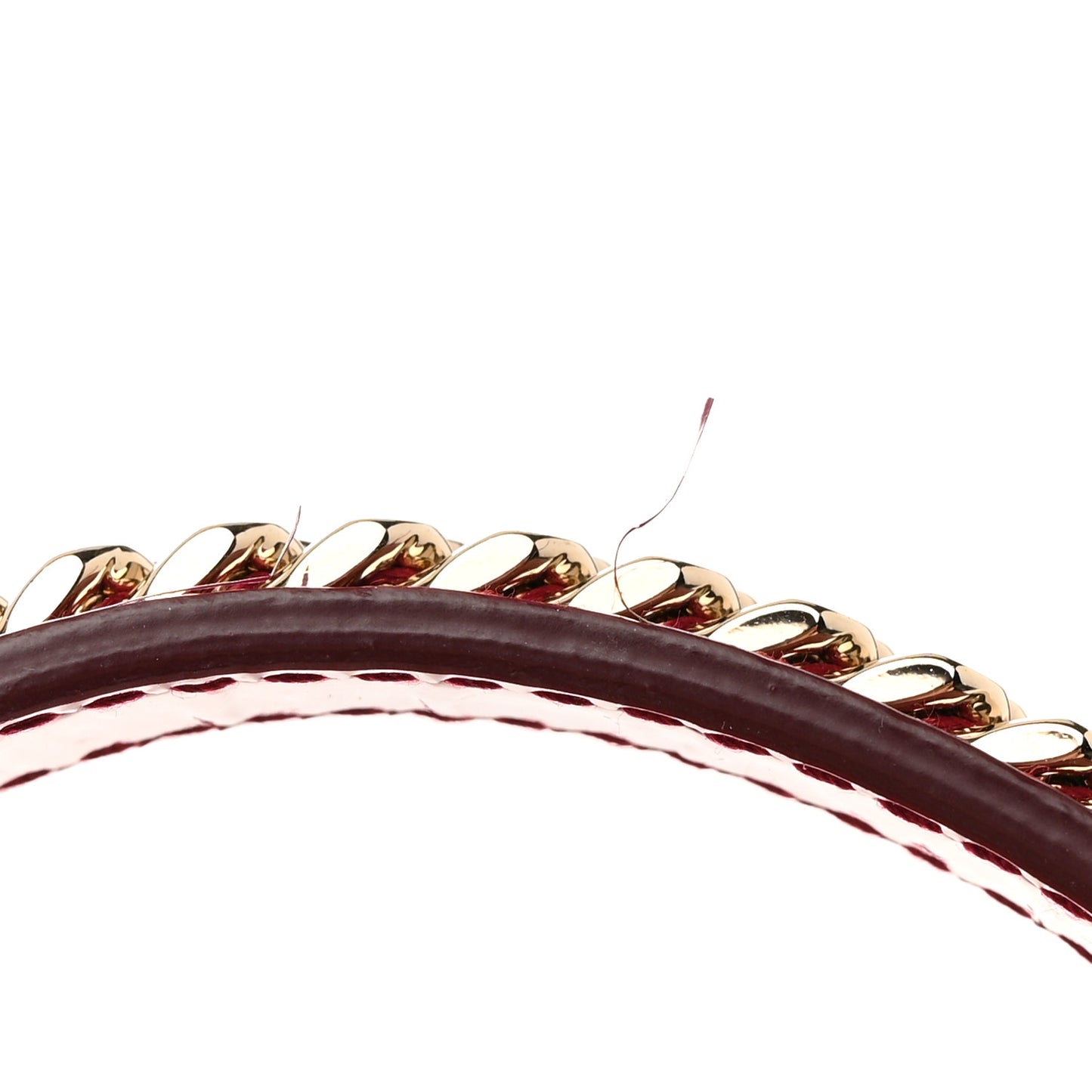 Patent Cannage Mini Lady Dior Red