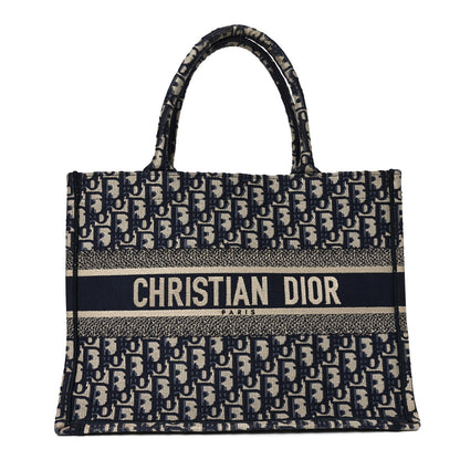 Christian Dior Oblique Medium Book Tote Blue Multicolor 1 of 13