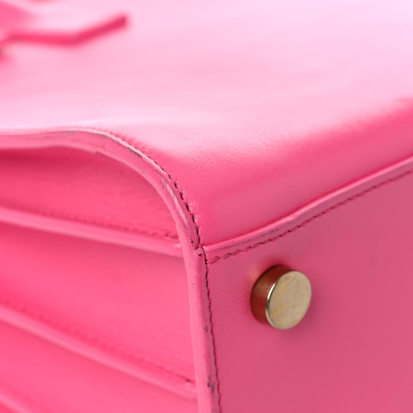 Calfskin Nano Sac De Jour Lipstick Fuchsia