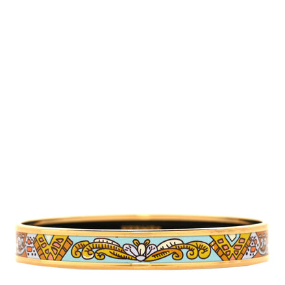 Hermes Enamel Printed Narrow Bracelet 70 1 of 5