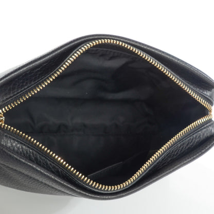 Gucci Pebbled Calfskin Soho Cosmetic Case Black 5 of 7