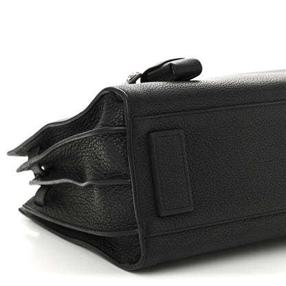 Saint Laurent Grained Calfskin Baby Sac De Jour Souple Black 9 of 10