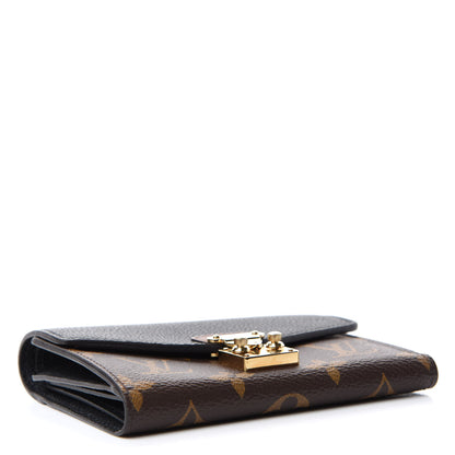 Louis Vuitton Monogram Pallas Compact Wallet NM Black 4 of 7