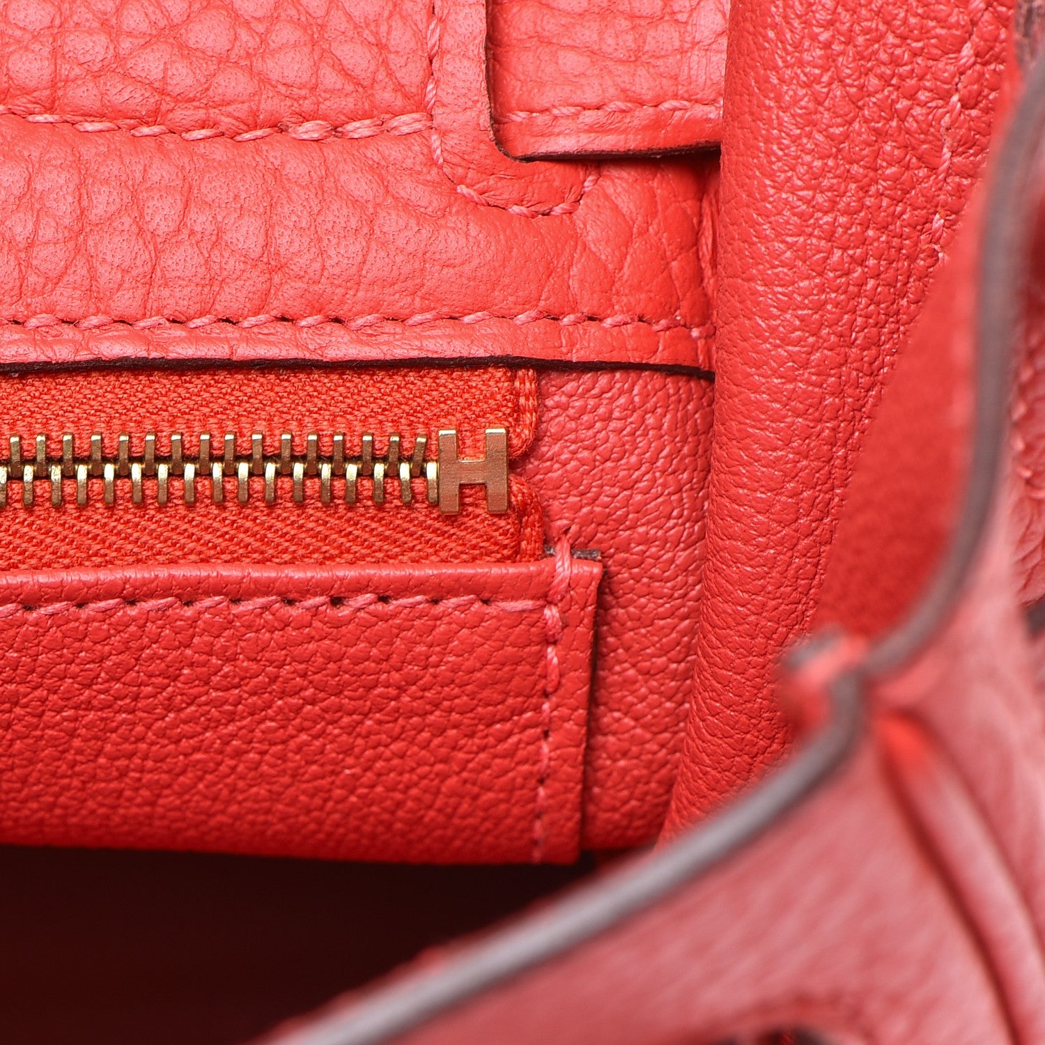 Hermes Taurillon Clemence Kelly Retourne 28 Rouge Pivoine 11 of 28