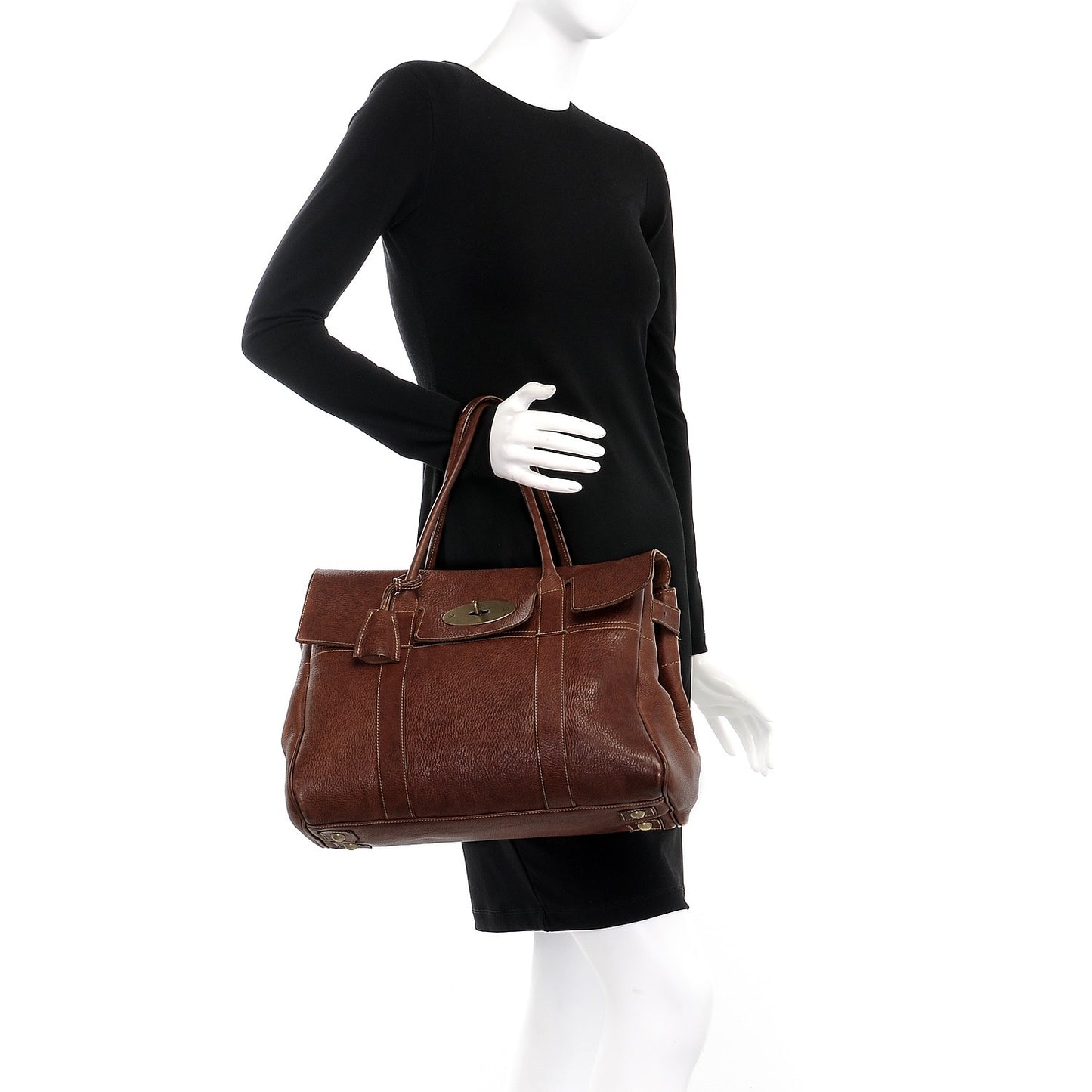 Natural Leather Bayswater Oak