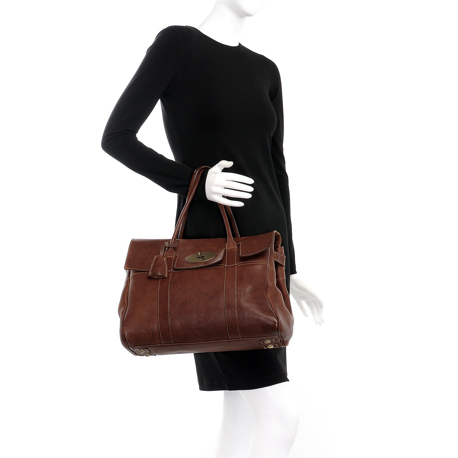 Mulberry Natural Leather Bayswater Oak 2 of 20