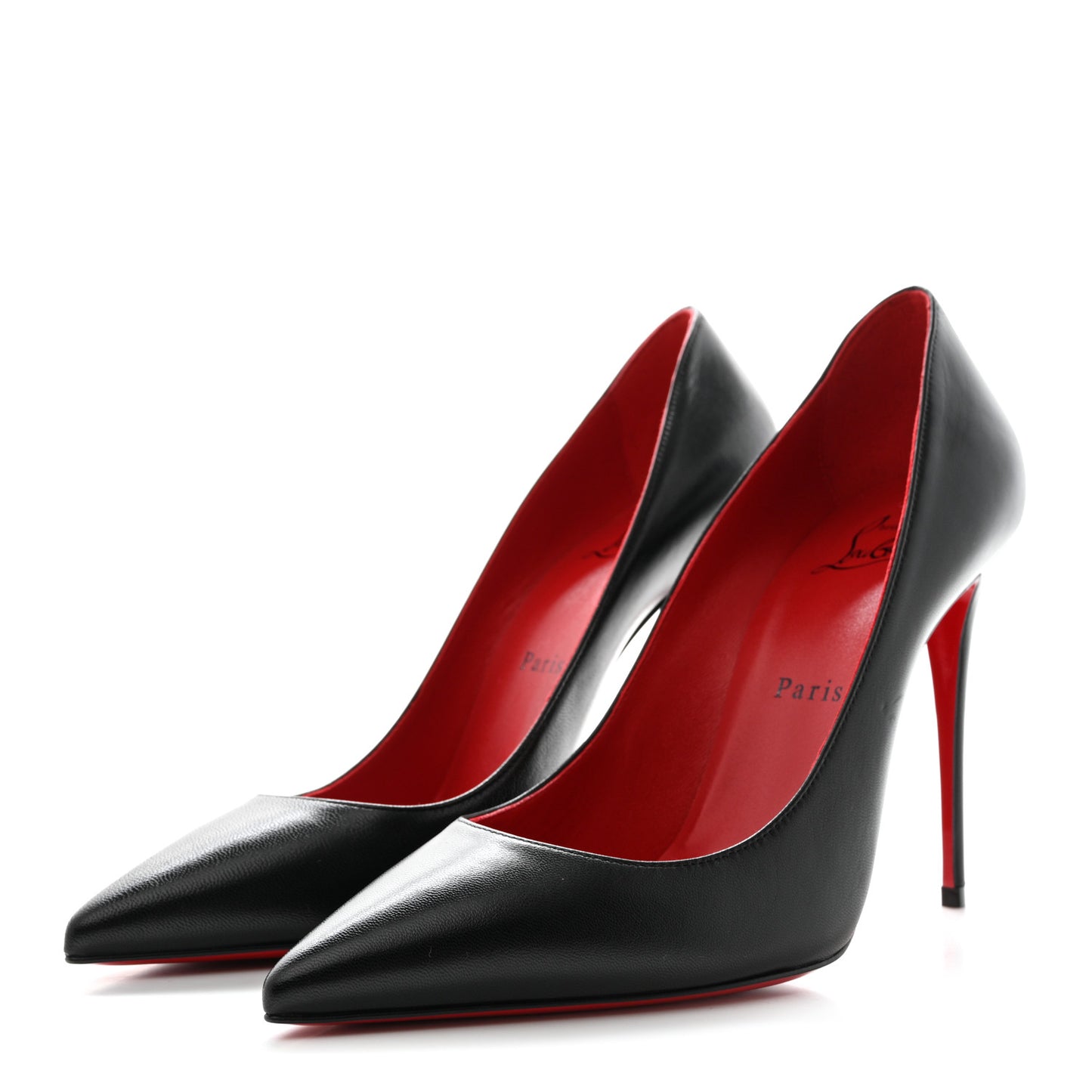 Shiny Nappa Kate 100 Pumps 37.5 Black