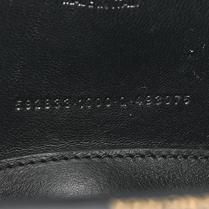 Balenciaga Shiny Box Calfskin Hourglass Top Handle Bag XS Black 8 of 13