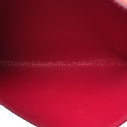 Louis Vuitton Calfskin Felicie Card Holder Insert Fuchsia 5 of 7