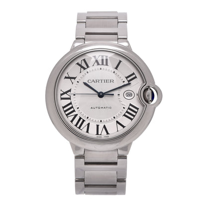 Cartier Stainless Steel 42mm Ballon Bleu De Automatic Watch 1 of 10