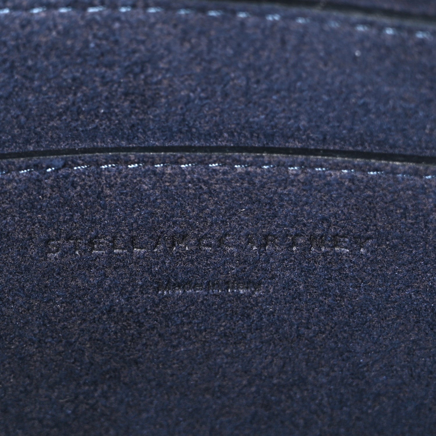 Stella McCartney Eco Alter Denim Logo Mini Crossbody Blue 6 of 11