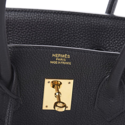 Hermes Togo Birkin 35 Black 6 of 10