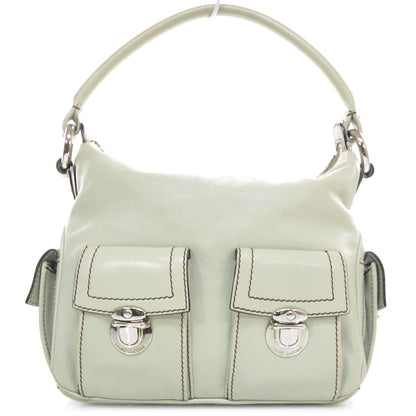 Marc Jacobs Leather Multipocket Hobo Thistle Green 1 of 10