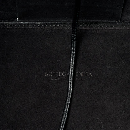 Bottega Veneta Grained Calfskin Intrecciato Small Arco Tote Black 7 of 11