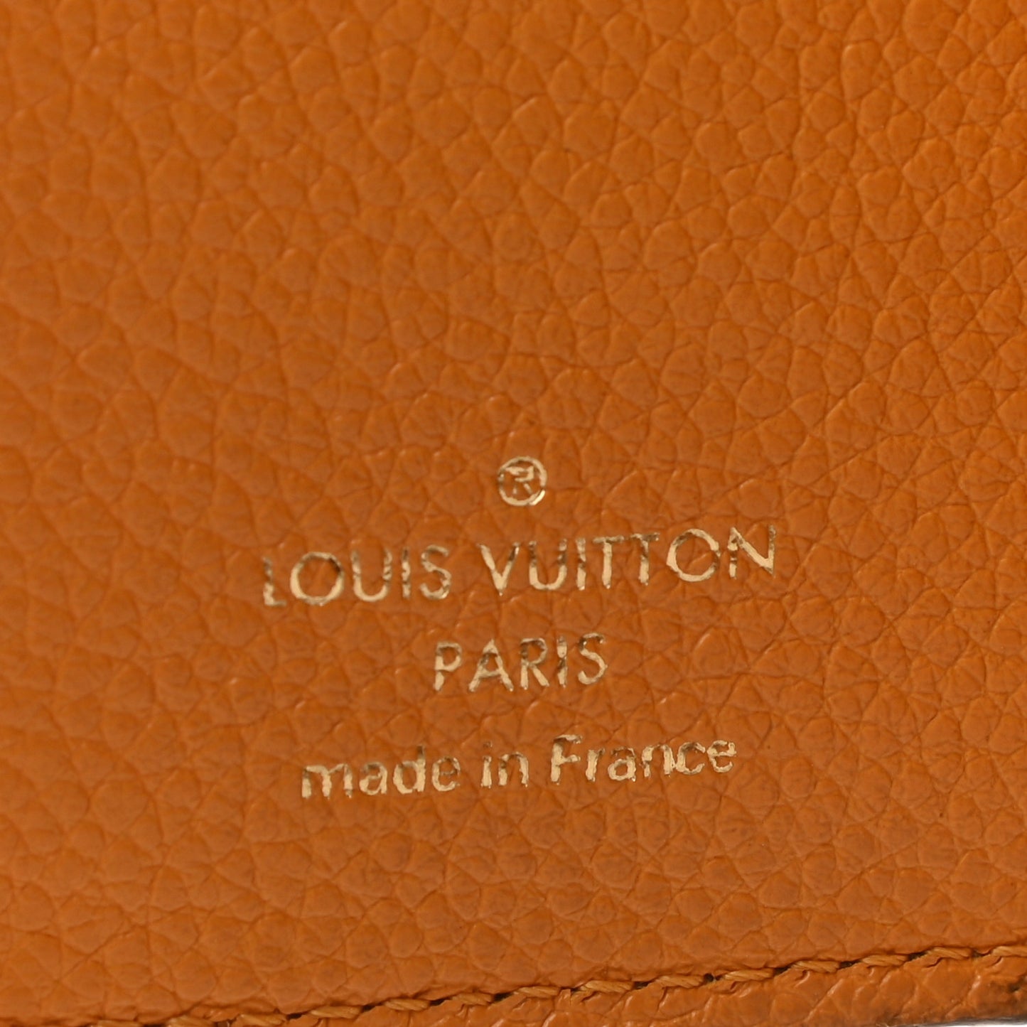 Empreinte Compact Curieuse Wallet Safran