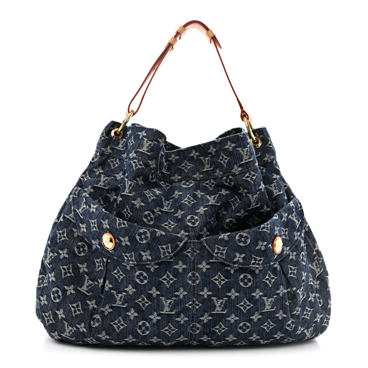 Louis Vuitton Denim Daily GM Gris Blue 2 of 25