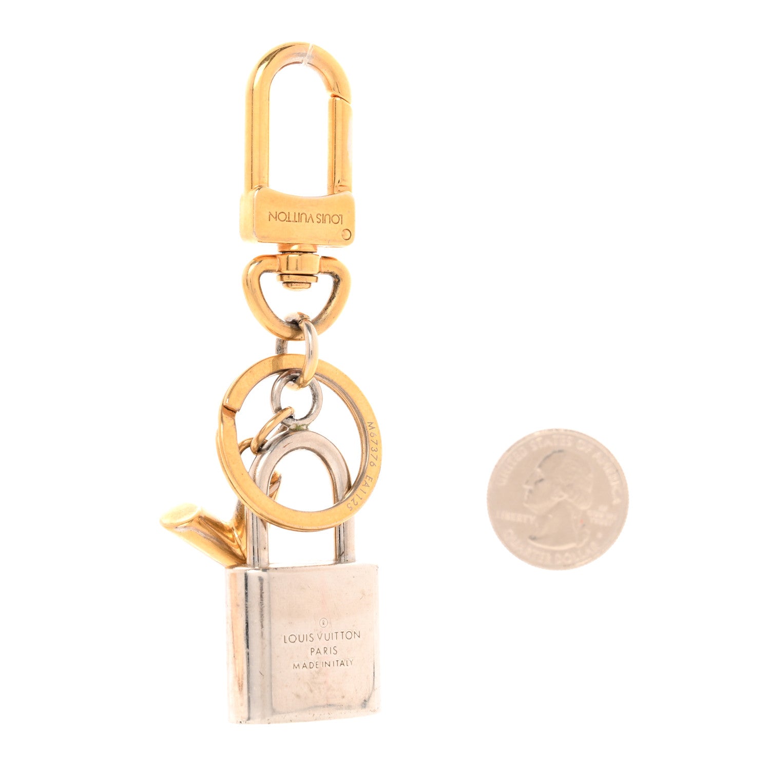Louis Vuitton Kaleido V Bag Charm Key Ring 2 of 5