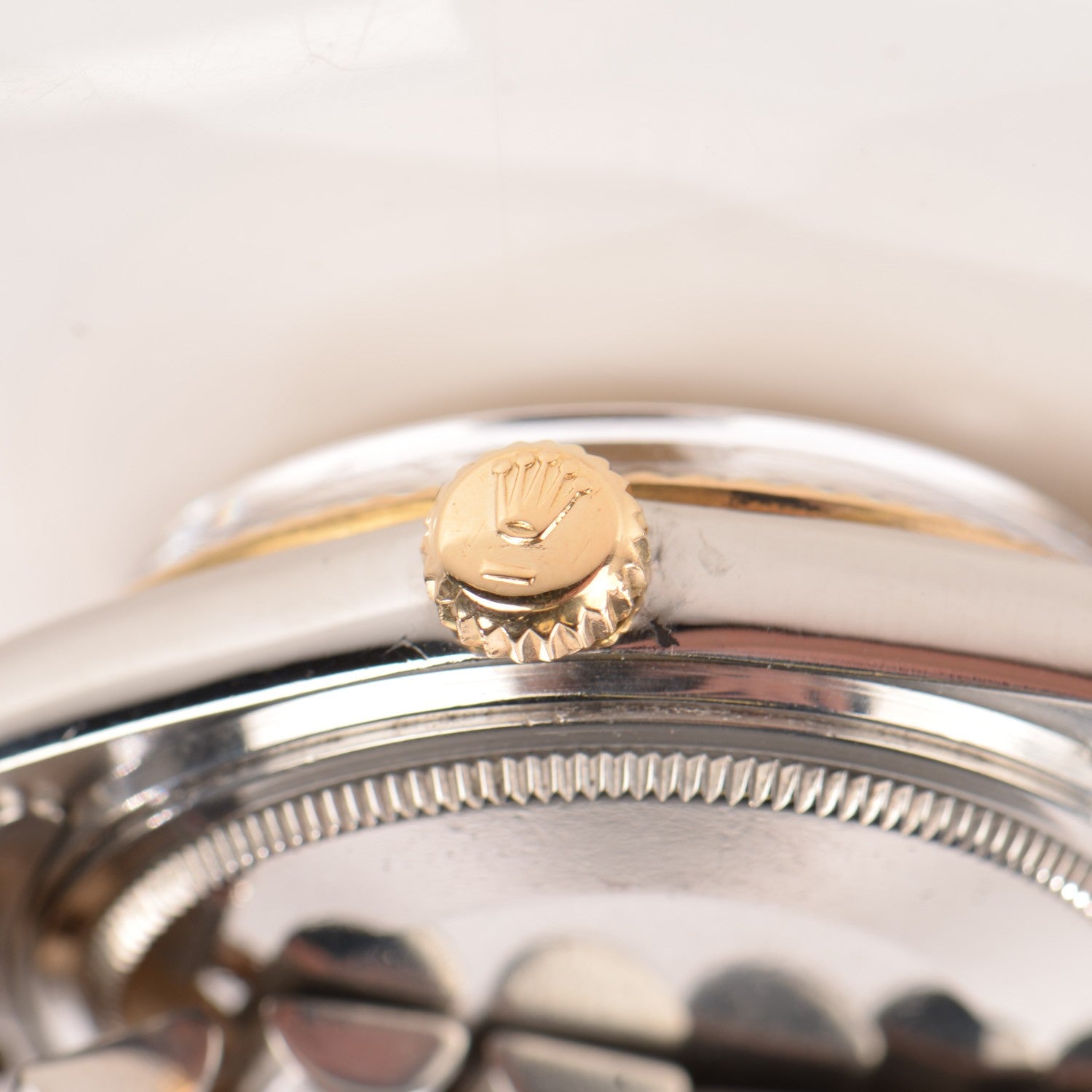 Rolex Stainless Steel 18K Yellow Gold 36mm Oyster Perpetual Datejust Watch Champagne 16203 15 of 16
