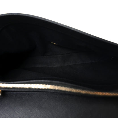 Chanel Caviar Diamond Stitched Top Handle Flap Black 5 of 11