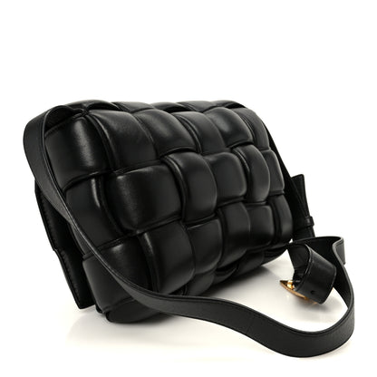 Bottega Veneta Nappa Maxi Intreccio Padded Cassette Crossbody Bag Black 3 of 12
