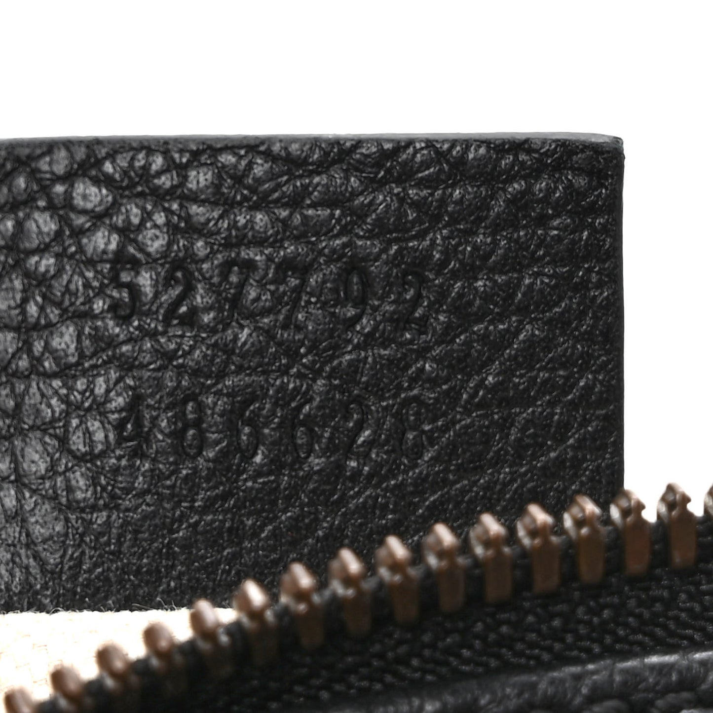 Grained Calfskin Small Logo Belt Bag Black