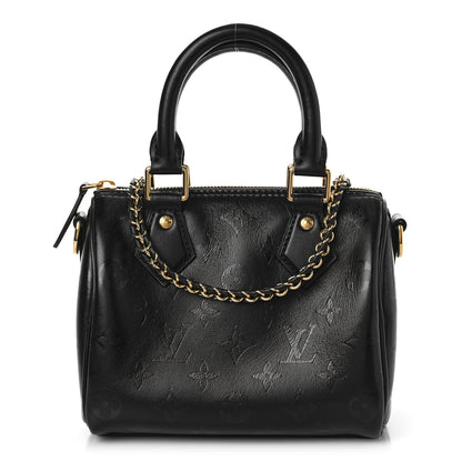 Louis Vuitton Monogram Ink Speedy BB Black 1 of 9