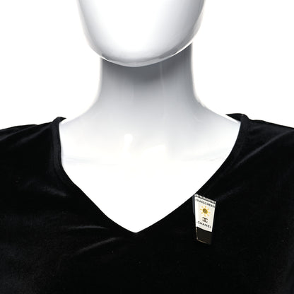 Chanel Metal Resin Sunscreen Brooch White Gold 2 of 4
