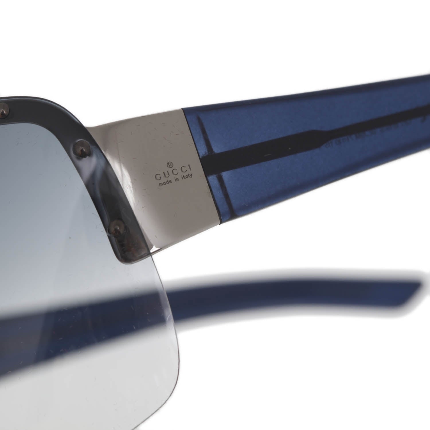 Gucci Studded Sunglasses 1819S Blue 5 of 10