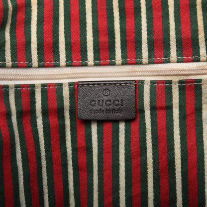 Gucci Monogram Large New Britt Tote Brown 8 of 10