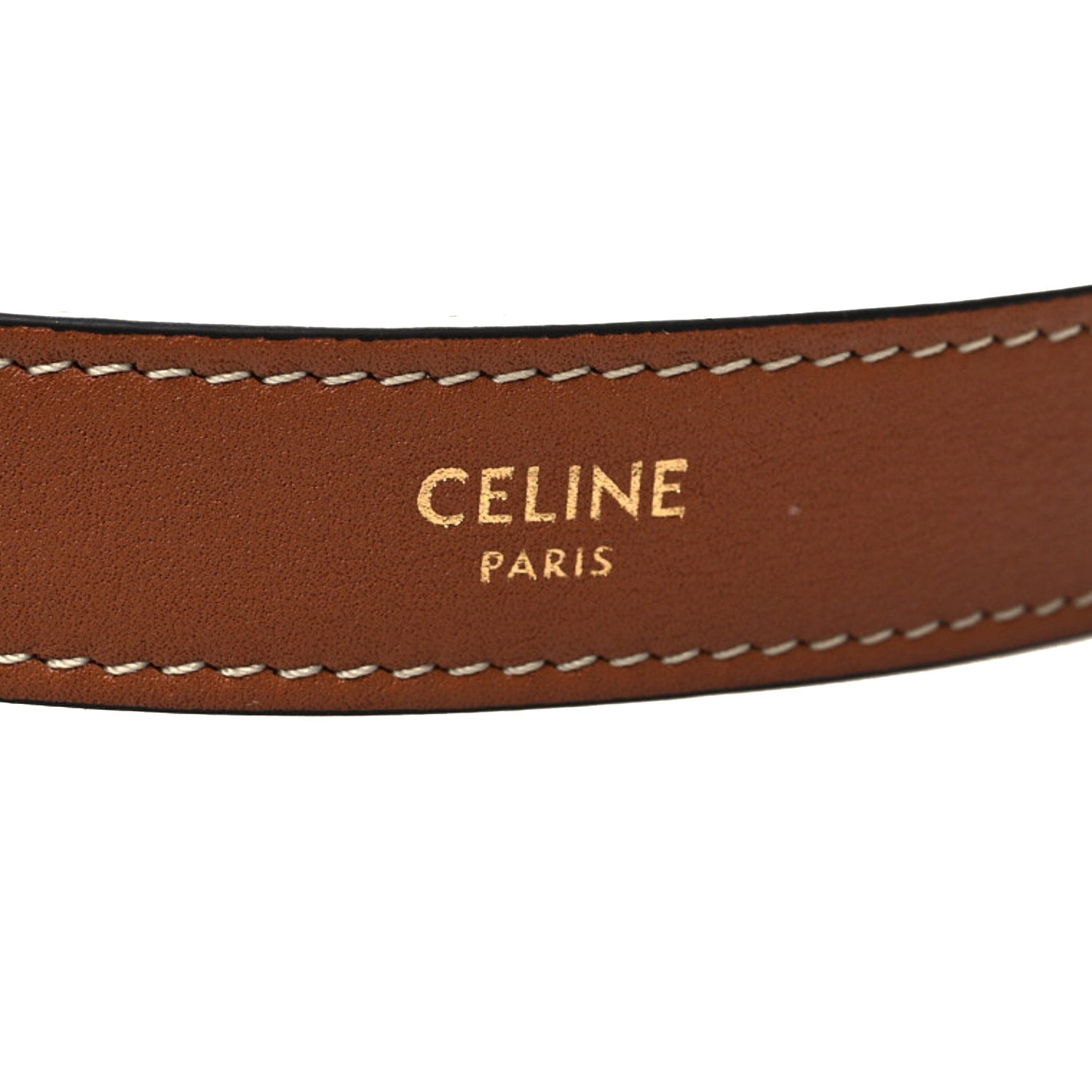 Celine Supple Calfskin Medium Triomphe Heloise Shoulder Bag Tan 6 of 11