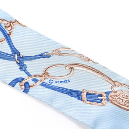 Hermes Silk Brides de Gala Twilly 4 of 4