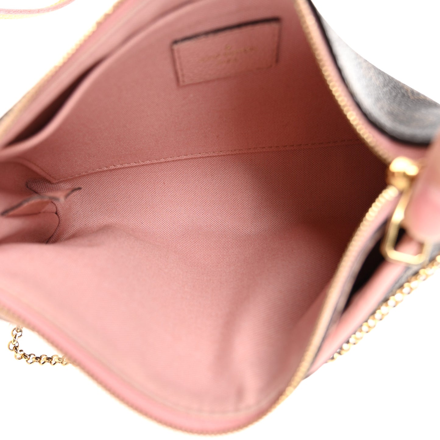 Monogram Pallas Clutch Rose Poudre