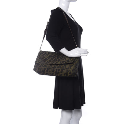 Fendi Zucca Messenger Bag Tobacco 2 of 9