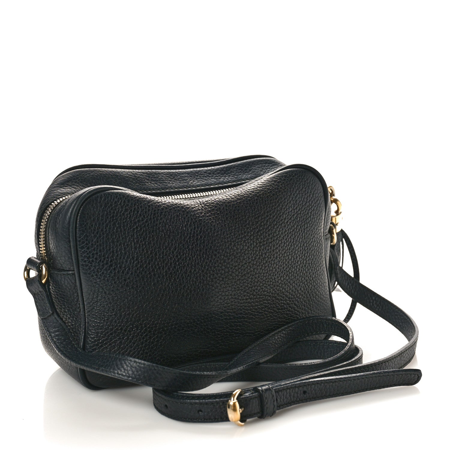 Gucci Pebbled Calfskin Small Soho Disco Bag Black 3 of 14