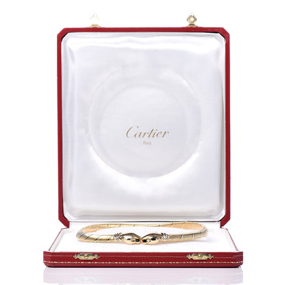 Cartier 18K Pink Yellow White Gold Panthere De Cartier Collar Necklace 6 of 6