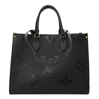 Louis Vuitton Empreinte Monogram Giant Onthego MM Black 1 of 12