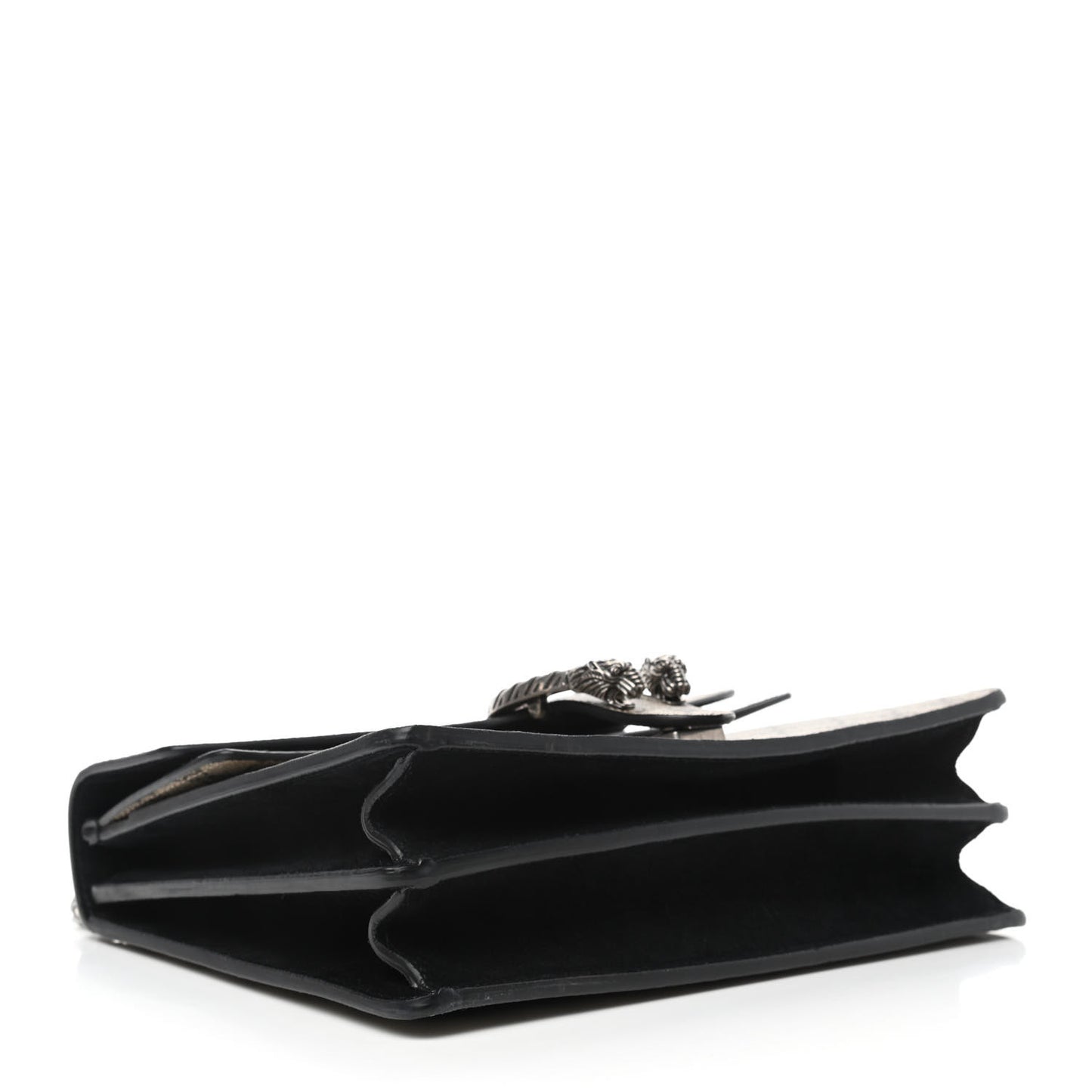 GG Supreme Monogram Medium Dionysus Shoulder Bag Black