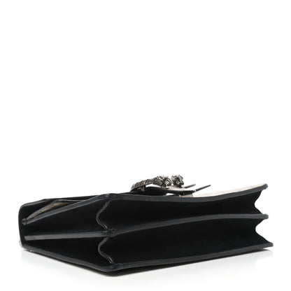 Gucci GG Supreme Monogram Medium Dionysus Shoulder Bag Black 3 of 4
