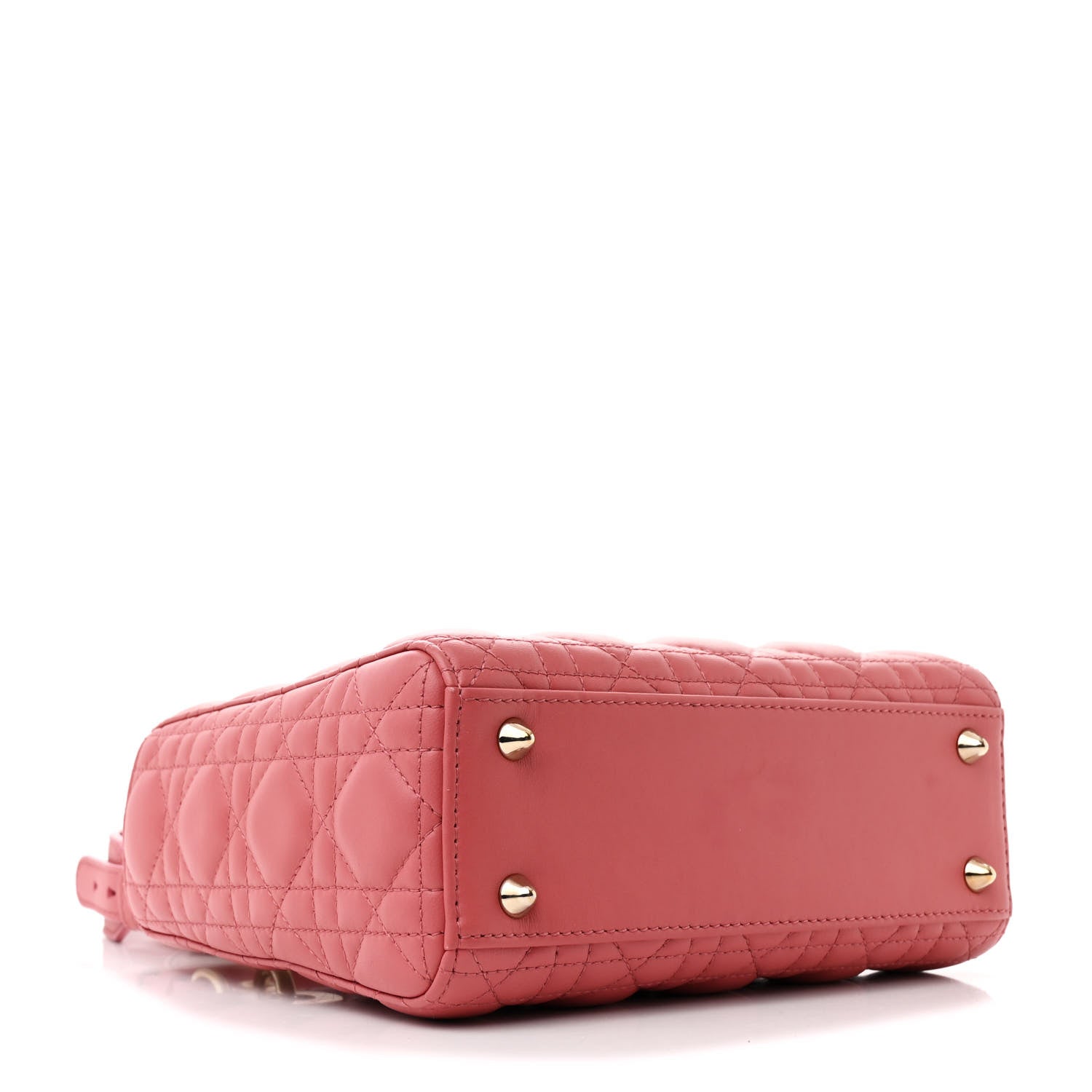 Christian Dior Lambskin Cannage Small My ABCDior Lady Dior Pink Honey 4 of 10