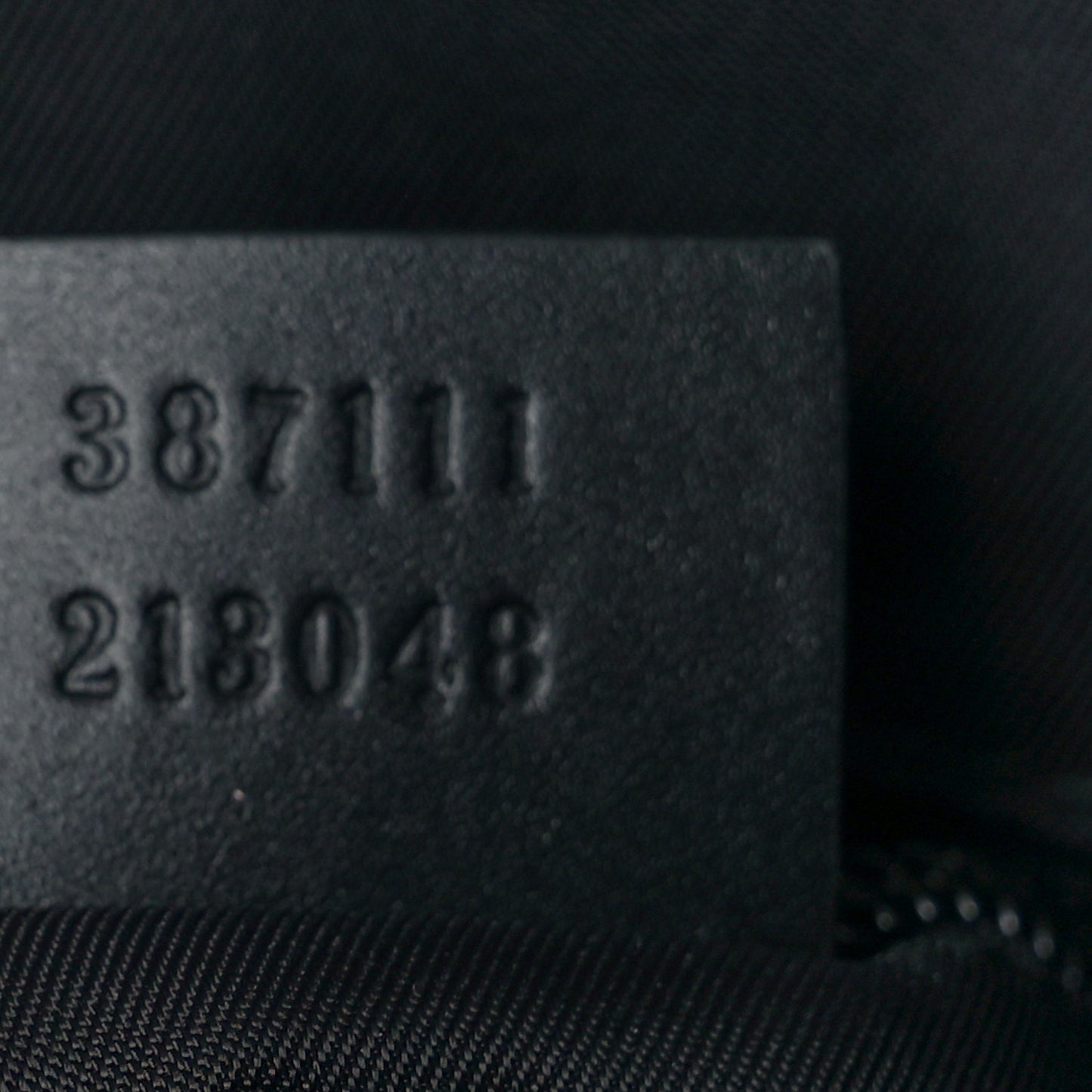 GG Supreme Monogram Web Messenger Bag Black