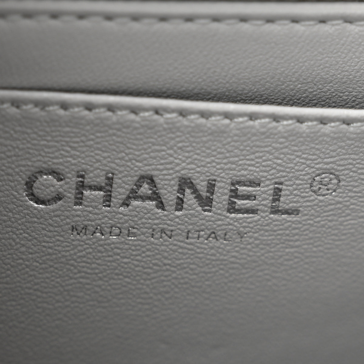 Chanel Metallic Caviar Quilted Medium CC Slide Flap Silver 6 of 12