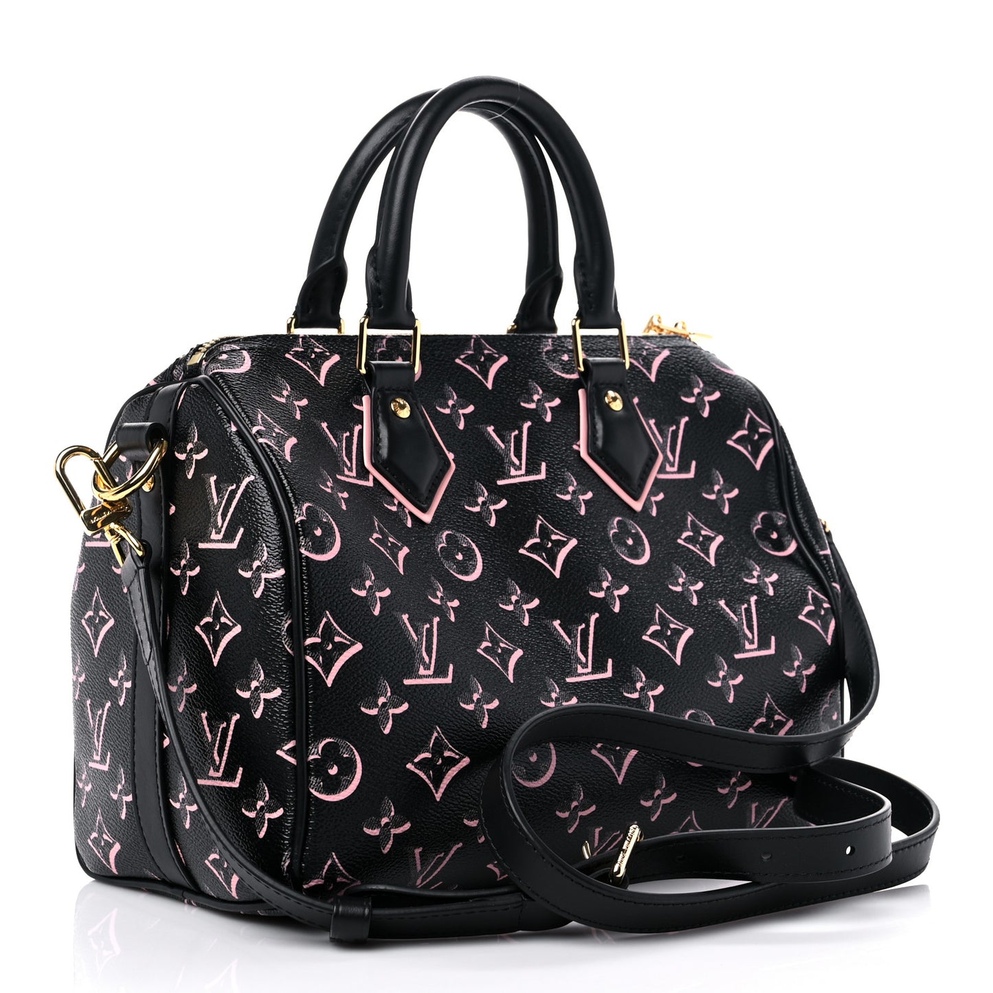 Monogram Fall for You Speedy Bandouliere 25 Black