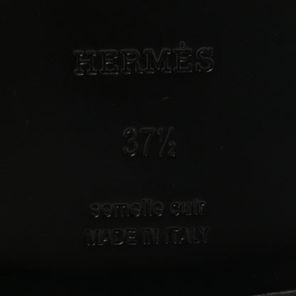 Hermes Calfskin Womens Impact Loafers 37.5 Naturel 7 of 10