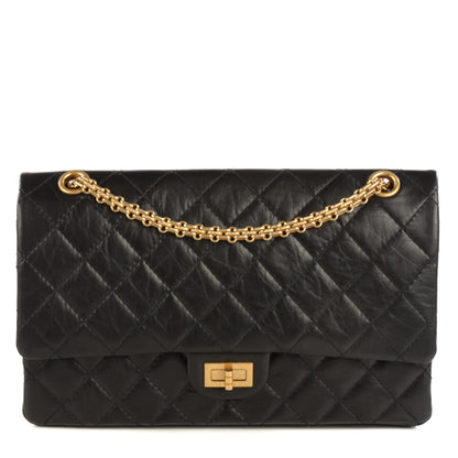 Chanel Aged Calfskin Quilted 2.55 Reissue 226 Flap Black 1 of 9
