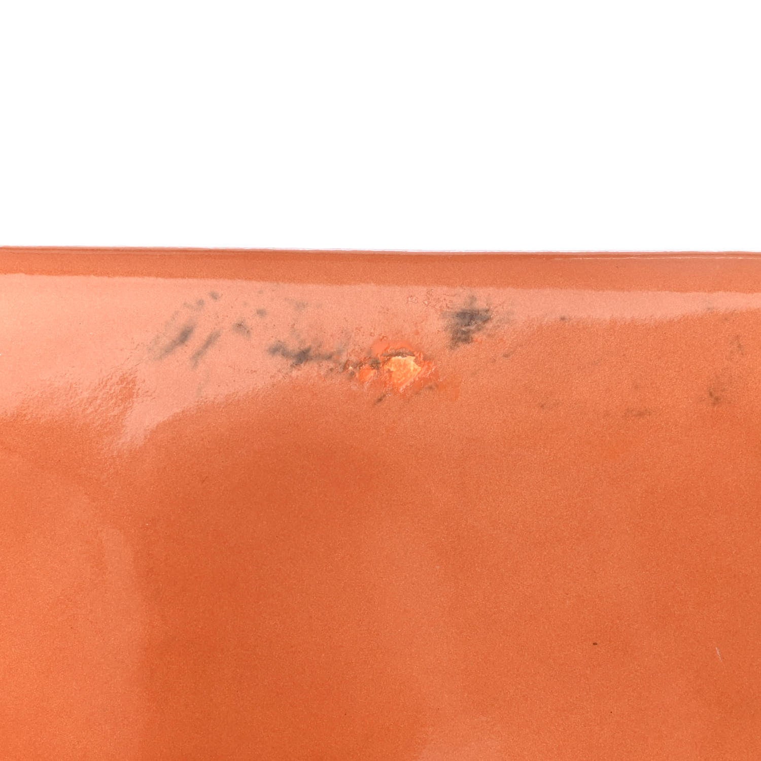 Chanel Patent CC Yen Wallet Orange 8 of 13