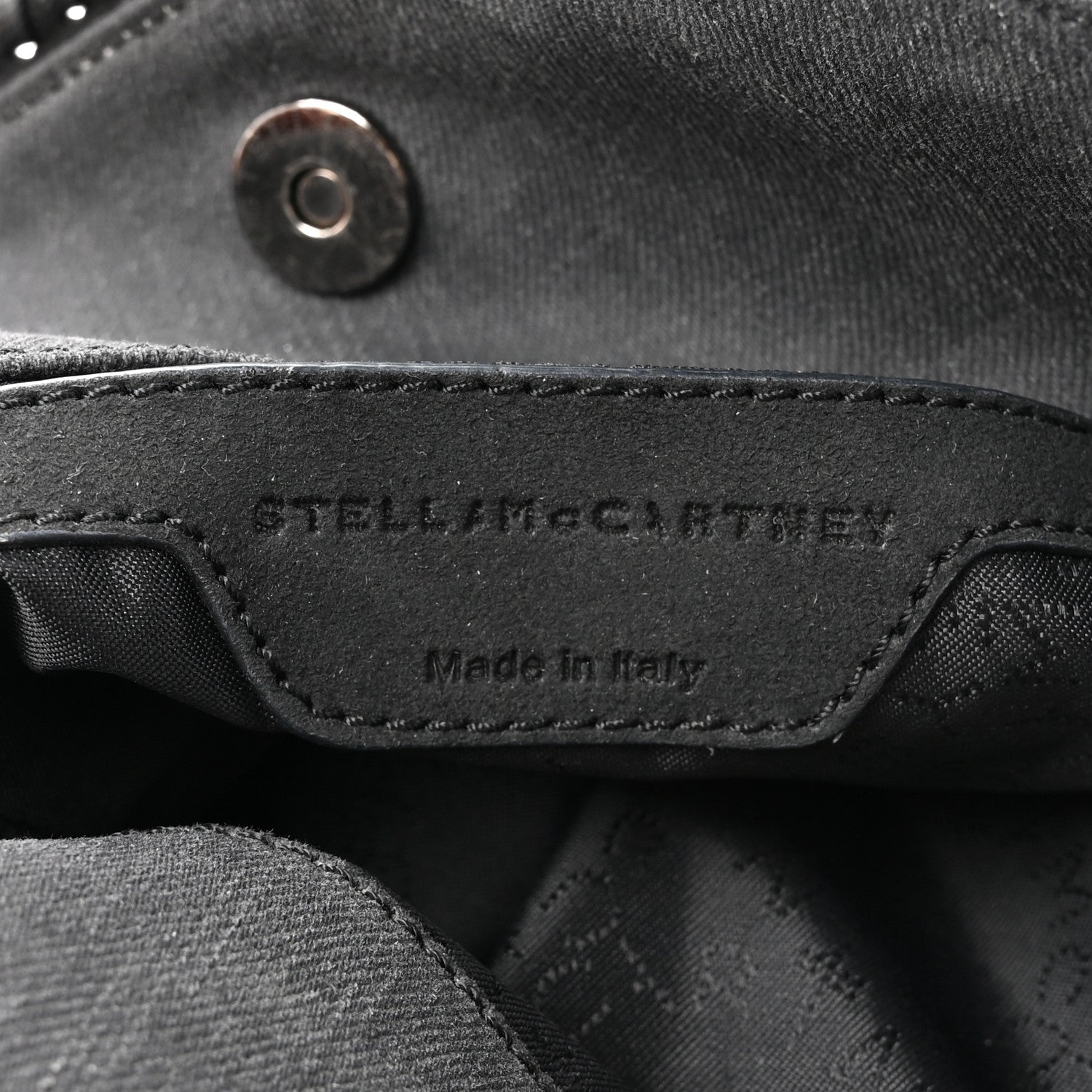 Stella McCartney Denim Star Mini Falabella Tote Black 6 of 9
