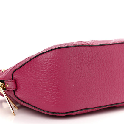 Burberry Heritage Grain Check Embossed Small Orchard Bowling Bag Dark Plum 8 of 10