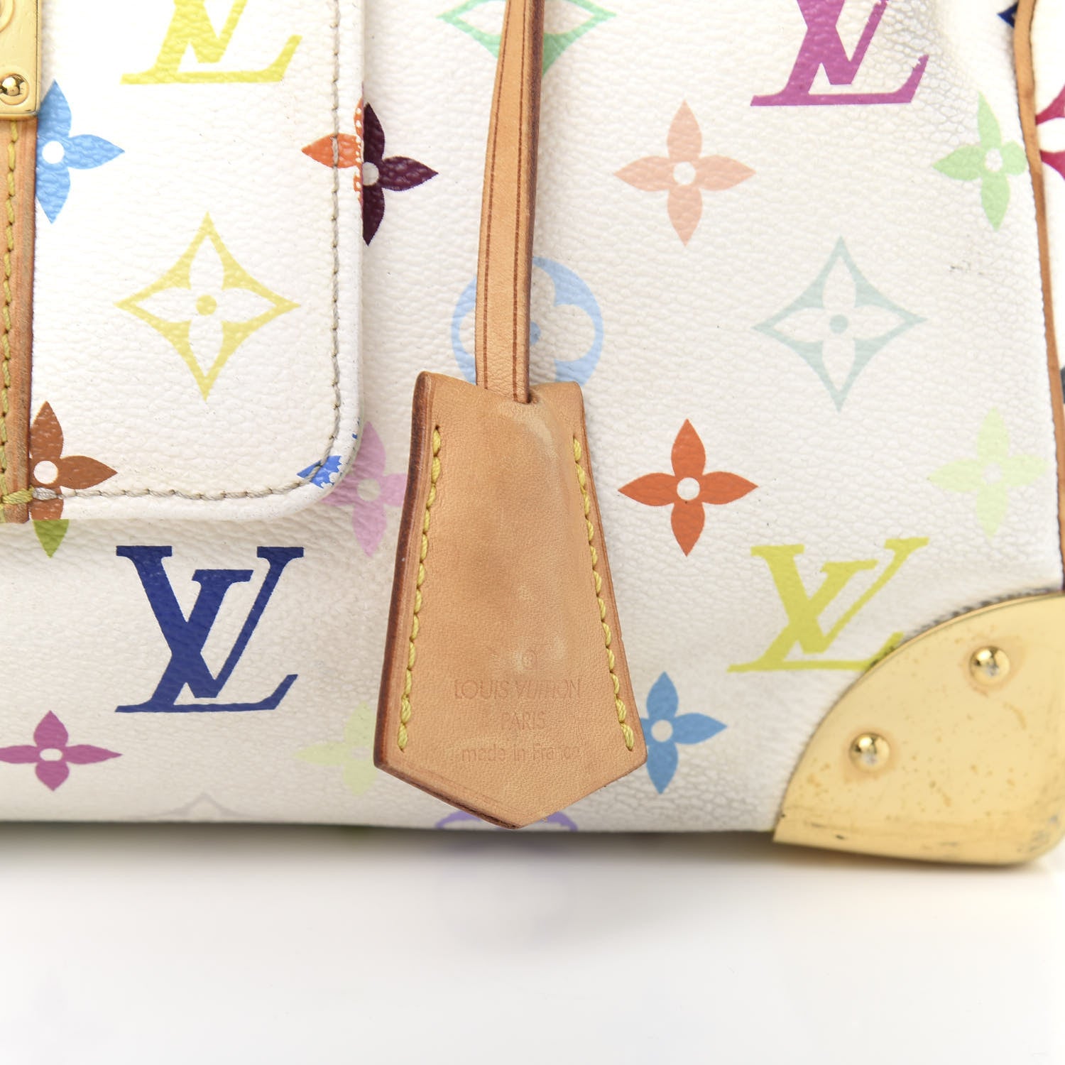 Louis Vuitton Monogram Multicolor Speedy 30 White 11 of 15