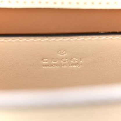 Gucci Calfskin Floral Embossed Mini Diana Tote Bag Mystic White Multicolor 6 of 12